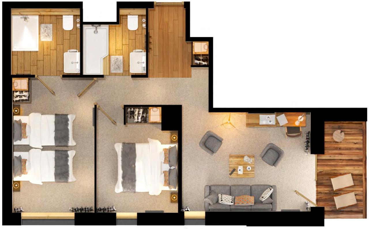 Hotel Avancher Val-dʼIsère Dış mekan fotoğraf